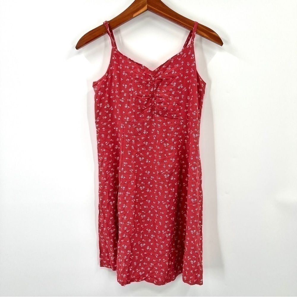 GAP Girls Red-ish Pink Adjustable Spaghetti Strap Lightweight Dress Size 18-20